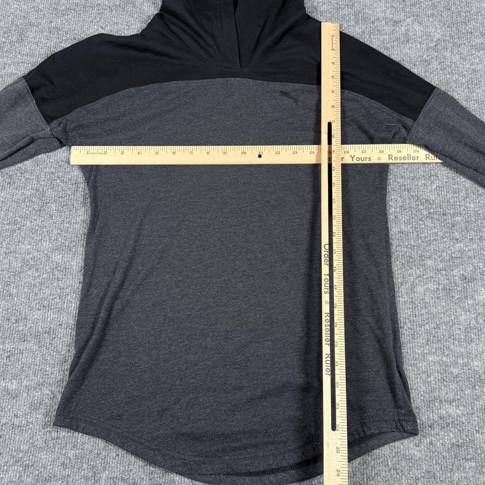 Puma Hoodie Shirt Womens Medium Pullover Long Sleeve Athletic Lightweight Casual - Picture 4 of 14